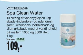 Harald Nyborg Spa Clean Water tilbud