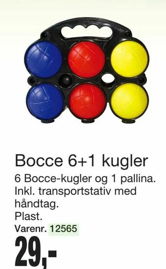 Harald Nyborg Bocce 6+1 kugler tilbud