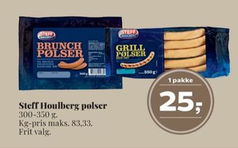 Dagli'Brugsen Steff houlberg brunchpølser tilbud