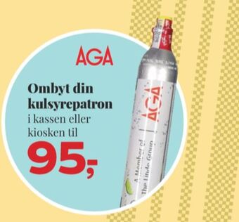 Dagli'Brugsen Aga kulsyrepatron tilbud