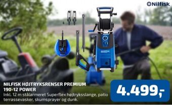 Davidsen Nilfisk højtryksrenser tilbud