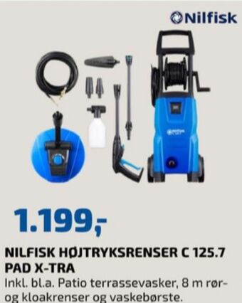 Davidsen Nilfisk højtryksrenser tilbud