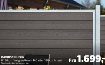 Davidsen Davidsen havehegn tilbud
