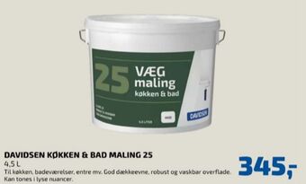 Davidsen Davidsen maling tilbud