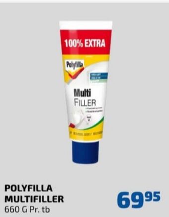 Davidsen Polyfilla spartelmasse tilbud