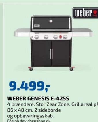 Davidsen Weber gasgrill tilbud
