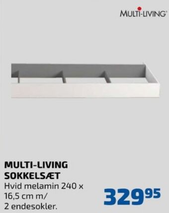Multi-living sokkelsæt