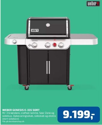 Davidsen Weber gasgrill tilbud