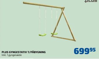 Plus gyngestativ - byg