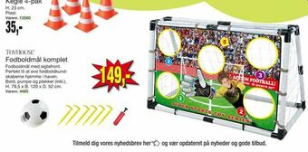 Harald Nyborg Fodboldmål komplet tilbud