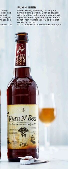 MENY Rum n' beer tilbud