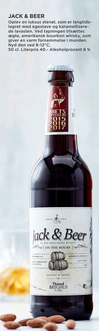 MENY Jack & beer tilbud
