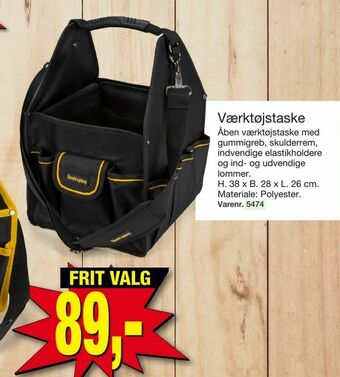 Harald Nyborg Værktøjstaske tilbud