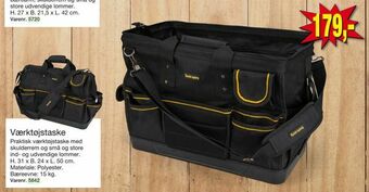 Harald Nyborg Værktøjstaske tilbud