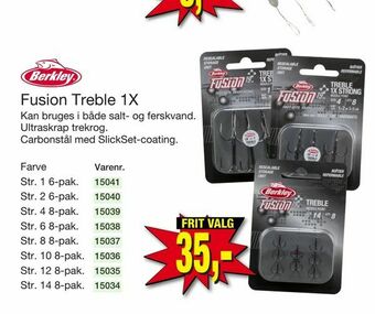 Harald Nyborg Fusion Treble 1X tilbud