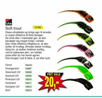 Harald Nyborg Soft trout tilbud