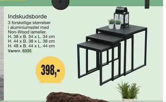 Harald Nyborg Indskudsborde tilbud