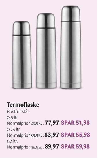 Kop & Kande Termoflaske tilbud