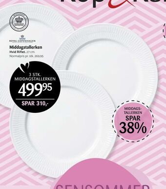 Kop & Kande Middagstallerken tilbud