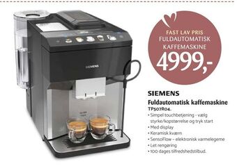 Kop & Kande Fuldautomatisk kaffemaskine tilbud