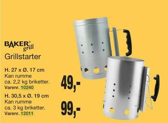 Harald Nyborg Grillstarter tilbud