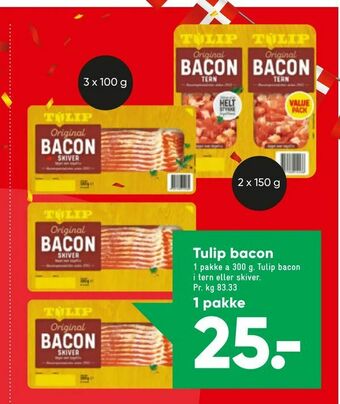 Bilka Tulip bacon tilbud