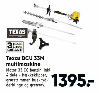 Bilka Texas BCU 33M multimaskine tilbud