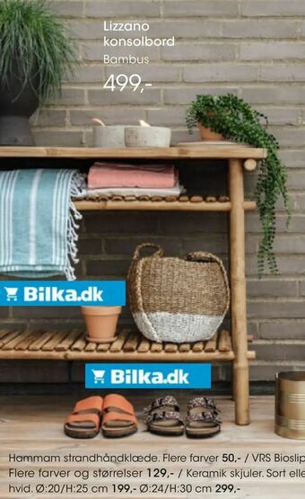 Bilka Lizzano konsolbord tilbud