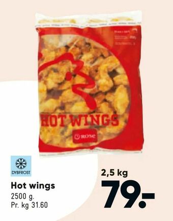 Bilka Hot wings tilbud