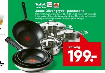 Bilka Jamie Oliver gryde- pandeserie tilbud
