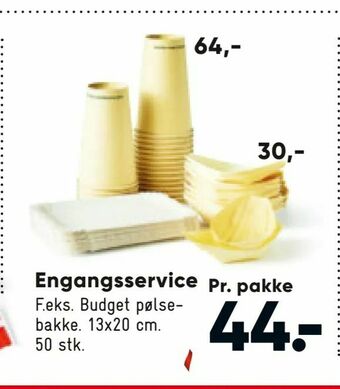 Engangsservice
