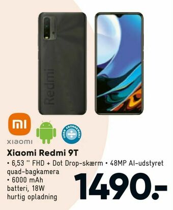 Bilka Xiaomi Redmi 9T tilbud