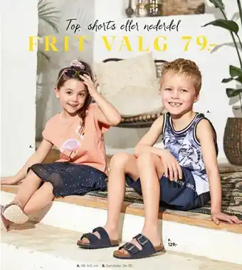 Bilka Top, shorts eller nederdel tilbud