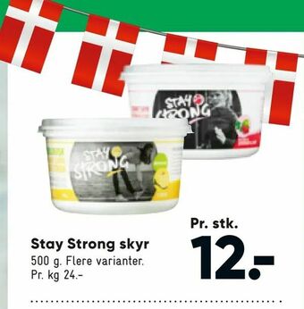 Bilka Stay Strong skyr tilbud