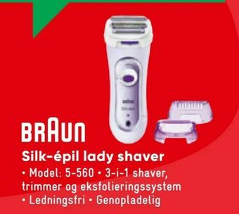 Bilka Silk-épil lady shaver tilbud