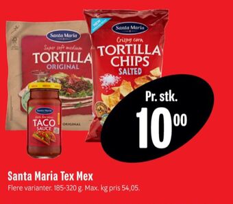 Min Købmand Santa maria tortillachips tilbud
