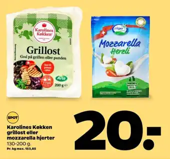 Netto Karolines grillost tilbud