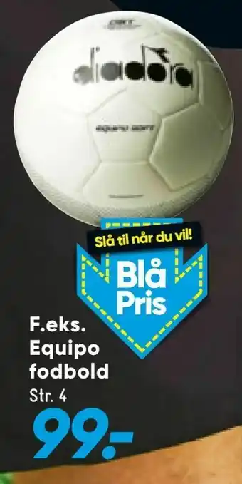 Bilka Equipo fodbold tilbud