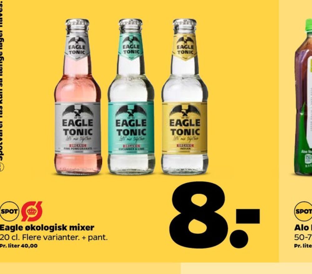 Eagle tonic tonicvand tilbud hos Netto