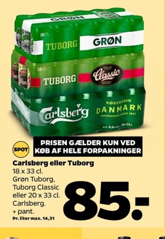 Netto Pilsner øl tilbud