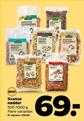 Netto Svansø valnødder tilbud