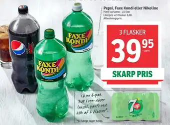 SPAR Pepsi cola tilbud