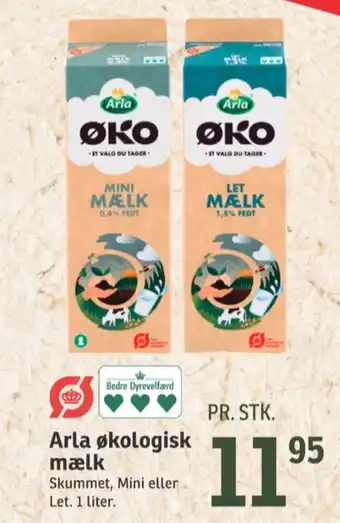 SPAR Arla minimælk 0,4% tilbud