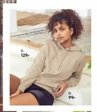 Bilka Sweatshirt med hætte tilbud