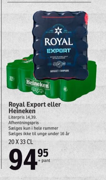 Export øl
