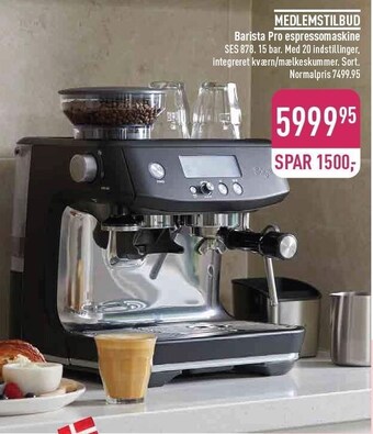 Imerco Barista pro espressomaskine tilbud