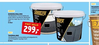 jem & fix Sokkelmaling eller tagmaling tilbud