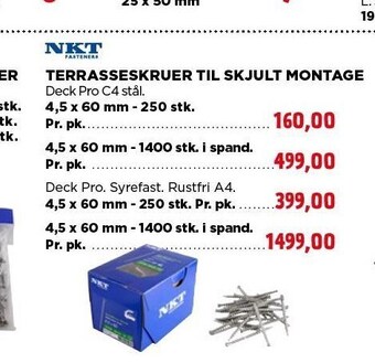 Terrasseskruer