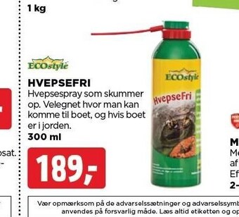 jem & fix Hvepsefri tilbud