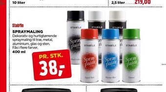 jem & fix Spraymaling tilbud